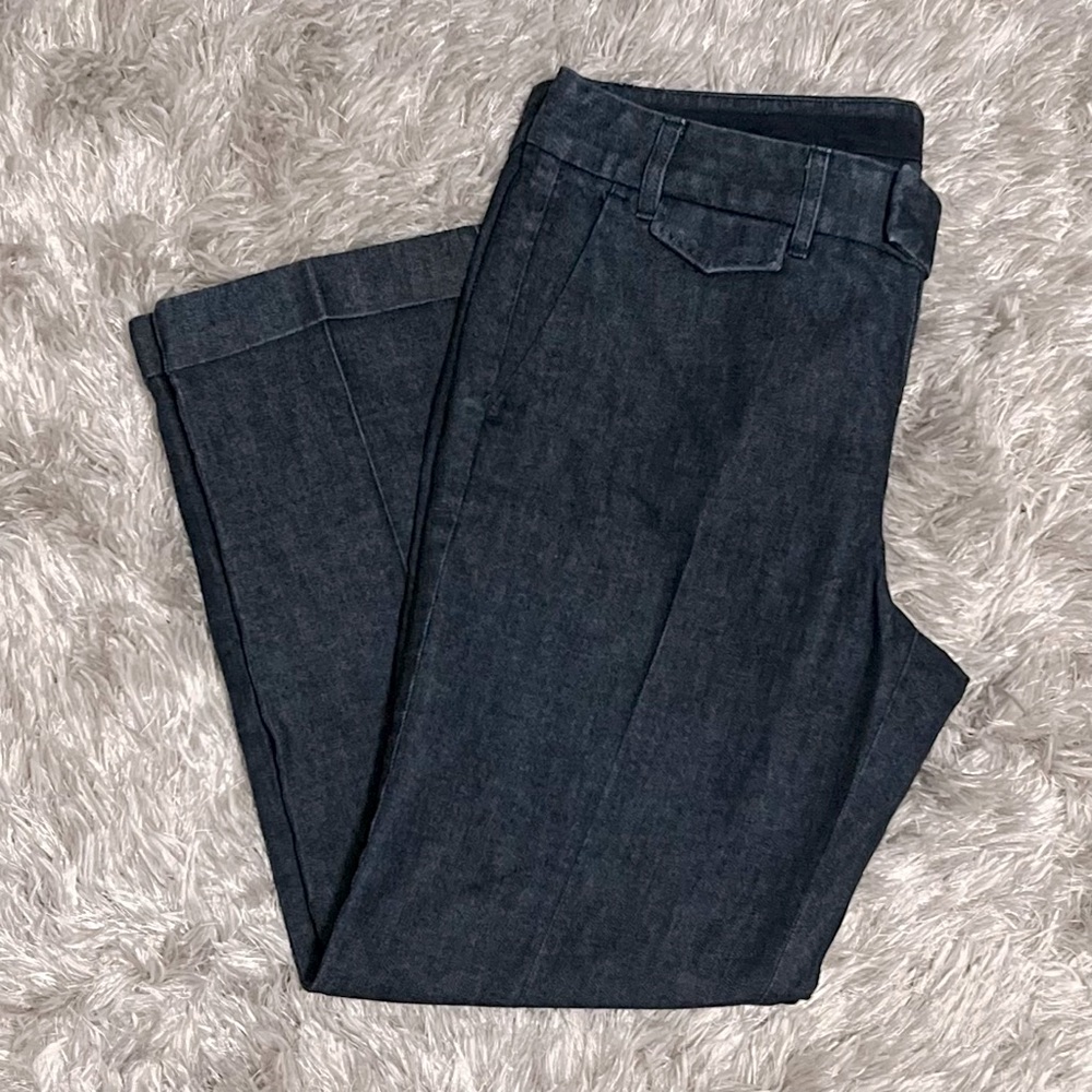 Gap Dressy Crop Denim Pant Size 8